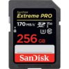SanDisk 256GB Extreme PRO SDXC Memory Card – UHS-I U3 V30 Class 10 200MB/s