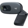 Logitech C270 HD Webcam – 720p Widescreen Video Calling with Mic Black