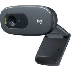 Logitech C270 HD Webcam – 720p Widescreen Video Calling with Mic Black