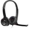 Logitech H390 USB Headset – Wired On-Ear Headphones with Noise-Cancelling Mic Black