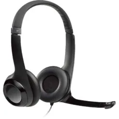 Logitech H390 USB Headset with Noise-Cancelling Mic (Black)