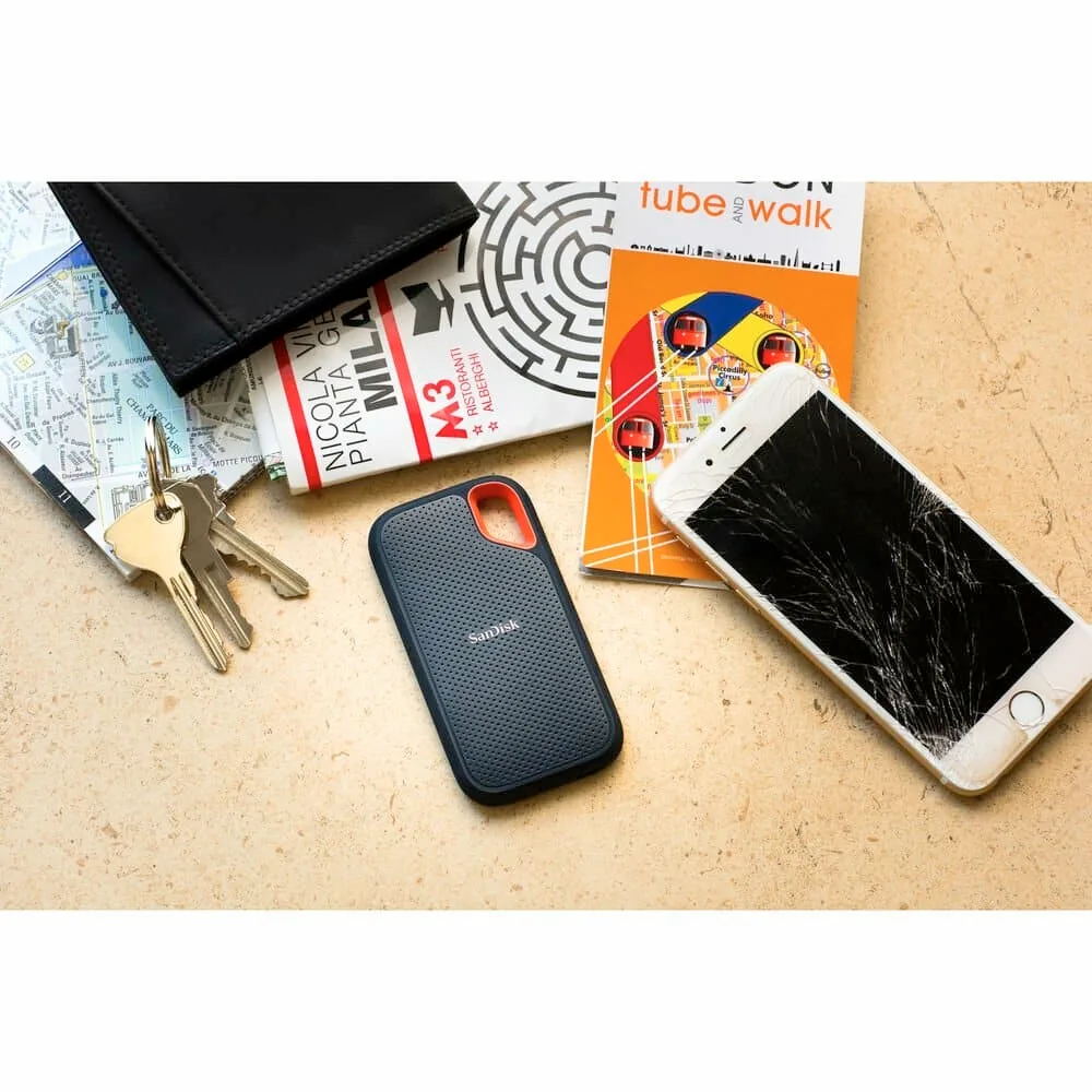 SanDisk Extreme Portable SSD V2 – 2TB USB-C NVMe - Image 4