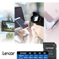 Lexar 633x Micro SD Card 32GB 64GB 128GB 256GB 512GB 100MB/S Memory card SD/TF Flash Card Class 10 A1 V30 U3 microSD for Phone 3