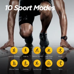 Original Amazfit Stratos Smartwatch Smart Watch GPS Calorie Count 50M Waterproof for Android iOS Phone 4