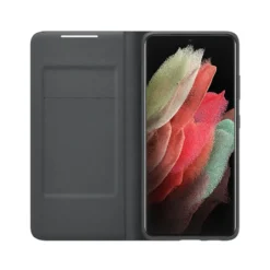 100% Original Samsung LED Smart VIEW Cover Wallet Flip Case Auto Sleep Leather Cover for Galaxy S21/S21 ultra s21+ S21 PLUS 5G 5