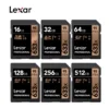 Lexar 633x SDHC/SDXC UHS-I Cards 95MB 16GB 32GB 64GB 128GB 256GB 512GB Class 10 Memory SD Card For 1080p full-HD 3D 4K Camera 1