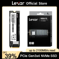 Lexar NM610 Hard Disk SSD for Laptop 250GB 500GB SSD NMVE M2 Hard Drive Professional 3D NAND Solid State Drive 1
