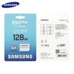 Original SAMSUNG EVO Plus MicroSD Card 128GB 256GB 512GB 4K U3 V30 A2 Read 130MB/s High-Speed Memory TF Card 64GB V10 A1 U1 6