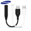 Usb Type C To 3.5mm Aux Adapter Type-c 3 5 Jack Audio Cable Original for Samsung Galaxy S21 Ultra S20 Note 20 10 Plus Tab S7 S7+ 1