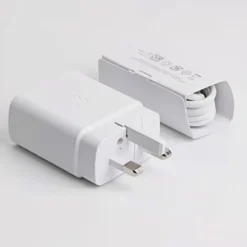 Samsung 45W USB-C Super Fast Charger 2.0 – White + USB-C to C Cable (Bulk)