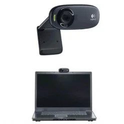 Logitech HD Webcam C310 camera HD 720P 5MP Photos Built-in MIC USB Web Cam Camera HD Plug-and-Play, for PC Notebook Laptop 4
