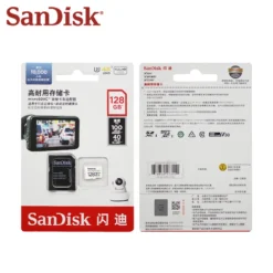 SanDisk Memory Card High Endurance Video Monitoring TF Card 256GB 128GB 64GB 32GB Micro SD Card Up to 100MB/s Flash Card 6