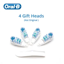Oral B Electric Toothbrush Cross Action Dual Rotation Vibration Whitening Clean Teeth Replaceable Tooth Brush Head For Adults 4