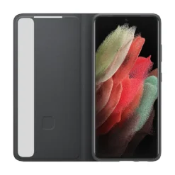 Original Samsung Mirror Cover Clear View Phone Case For SAMSUNG Galaxy S21 Ultra 5G Version Flip Cover Intelligent Cases 5