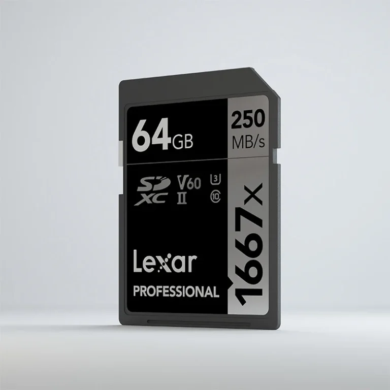 Lexar 1667x 64GB PRO SDXC SD Card V60
