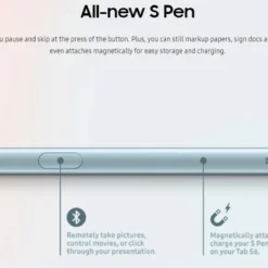 100% Original SAMSUNG Galaxy Tab S6 Stylus For SM-T860 SM-T865 EJ-PT860BJEGUJ Tablet Stylus S Pen Replacement Touch Pen 2