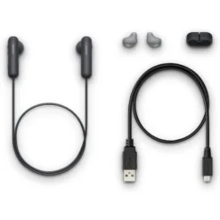 SONY WI-SP500 Wireless In-Ear Sports Headphones Bluetooth IPX4 Sweat-proof Earbuds NFC Headset Handsfree with Mic 6