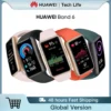 Global Version Huawei Band 6 Smartband Blood Oxygen Heart Rate Tracker Sleep Monitoring Fitness Health Smart 6 1