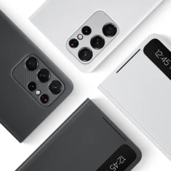 Samsung Original Mirror Intelligent Cover Clear View Phone Cases For Galaxy S21 Ultra 5G S-View Flip Cover Case with S-Pen 4