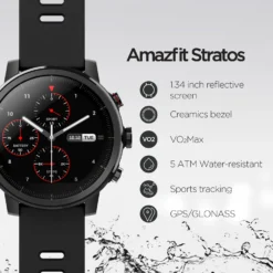Original Amazfit Stratos Smartwatch Smart Watch GPS Calorie Count 50M Waterproof for Android iOS Phone 2