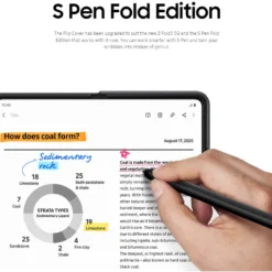 100% Original Samsung Galaxy Z Fold3 5G Flip Cover With S Pen Brand New Sealed Antimicrobial Material Z Fold 3 5G phone case 2