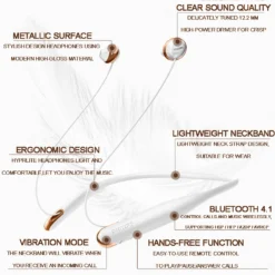 Philips SHB4205 Bluetooth Earphone Support A2DP,AVRCP,HFP,HSP Bluetooth 4.1 USB Cable for Galaxy note 8 Official Certification 4