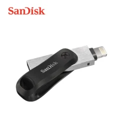 SanDisk USB3.0 Flash Drive iXPand OTG Lightning Connector Stick 256GB 128GB 64GB Metal pen drive MFi For iPhone & iPad SDIX60N 2
