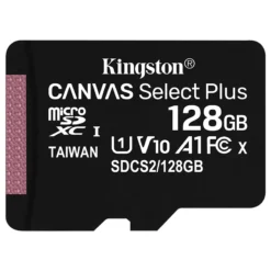 Kingston Memory Card 128GB 32GB Micro SD TF 64GB 256GB MicroSD SDCS2 100MB/S Reading Speed Class 10 Flash Card SD 6