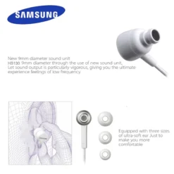 SAMSUNG Original HS130 3.5mm In-ear earphones with Micro earphone for xiaomi Samsung Galaxy S8 S8Edge Support Official Test 5