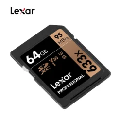 Lexar 633x SDHC/SDXC UHS-I Cards 95MB 16GB 32GB 64GB 128GB 256GB 512GB Class 10 Memory SD Card For 1080p full-HD 3D 4K Camera 4