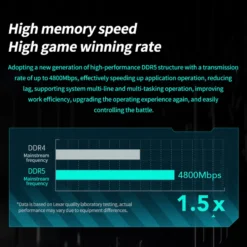 Lexar RAM Memory DDR5 16gb UDIMM Desktop Computer Memory PC RAMs 4800MHZ ECC Memoria RAM DDR5 for Motherboard Intel AMD 3