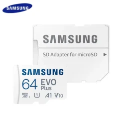 Original SAMSUNG EVO Plus MicroSD Card 128GB 256GB 512GB 4K U3 V30 A2 Read 130MB/s High-Speed Memory TF Card 64GB V10 A1 U1 2