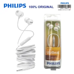 New Philips SHE2405 In-Ear Earphone Wired 3.5mm With microphone Super Bass for MP3 Player Xiaomi Huawei Official Certification 4