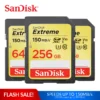 SanDisk Memory Card Extreme SDHC/SDXC SD Card 4K UHD 32GB 64GB 128GB C10 U3 V30 150MB/s (32GB: 90MB/s) UHS-I Flash Card 1