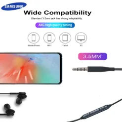 Samsung AKG Earphones EO IG955 3.5mm In-ear Wired microphone Volume Control Headset for Galaxy S10 S9 S8 S7 S6 huawei xiaomi 3