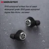 Monster Achieve100 TWS True Wireless Bluetooth Earphone In-ear Mini Sports Running Long Battery Life Noise Reduction Headset 1
