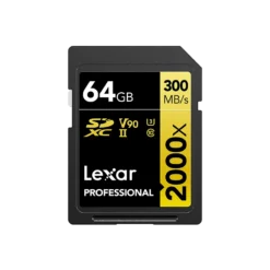 lexar sd card 2000X V90 UHS-II 300MB/s memory card sd card 64gb 128gb sdhc sdxc card 32gb high speed professional card 4K video 6