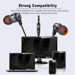 Original JBL T180A Stereo In-ear Go Earphones Remote With Microphone Sport Music Pure Bass Sound Headset For Android iPhone 6