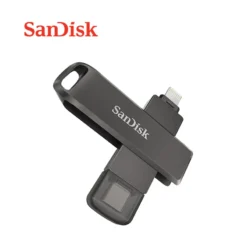 Sandisk USB 3.1 Gen 1 Flash Drive 128GB 64GB 256GB USB3.0 Dual Interface OTG Metal Pendrive U Disk For iPhone and Type-C Devices 2
