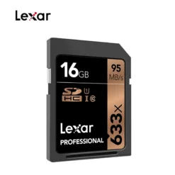 Lexar 633x SDHC/SDXC UHS-I Cards 95MB 16GB 32GB 64GB 128GB 256GB 512GB Class 10 Memory SD Card For 1080p full-HD 3D 4K Camera 2