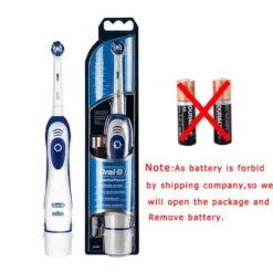 Oral B Electric Toothbrush Rotation Clean Teeth Adult Teeth Brush DB4010 Electric Tooth Brush With 4 Extra Replacement Heads 6