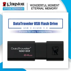 Kingston New USB Flash 16GB 32GB 64GB Black DT104 flash bellek Car Portable Cle USB Pen Disk Stick DT100G3 USB3.0 flash drive 2