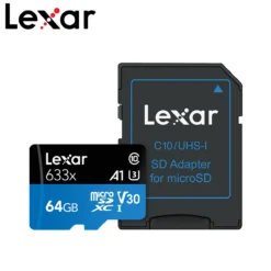 Lexar Micro SD Card New Original 128GB 32GB 64GB 256GB 512GB Memory Card A1 A2 Class10 TF Flash Card for Drone Sport Camcorder 4