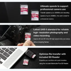 Kingston new Memory Card 128GB U3/U1 SD Card 32GB 128GB 64GB 256GB 512GB Flash Card SD Memory For Camera 4