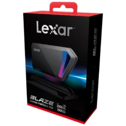 Lexar1TB 512GB Type-c SL660 BLAZE game mobile solid state hard drive PSSD USB3.2 interface 2000MB/s RGB lighting 6