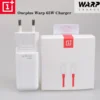 OnePlus Warp Charge 65W Power Adapter Set– EU Plug + USB-C Cable