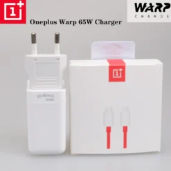 OnePlus Warp Charge 65W Power Adapter Set– EU Plug + USB-C Cable 