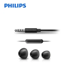 Philips SHE4305 Bass Wired Headset with a Microphone with In-Ear Stereo Noise Cancelling Sport Earphone for LG Official Test 4