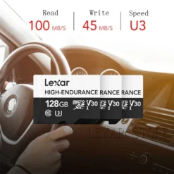 Lexar Original High Endurance Micro SD Card 32gb 64gb 128gb Max 100MB/s Memory Card SDHC SDXC V10 V30 Class 10 TF Card 4K Video 5