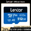 Lexar Micro SD Card New Original 128GB 32GB 64GB 256GB 512GB Memory Card A1 A2 Class10 TF Flash Card for Drone Sport Camcorder 1